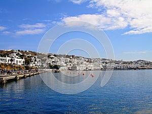 Mikonos, aÂ Greek island, part of theÂ Cyclades